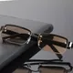 Men Reading Glasses Glasses Imitation Crystal Half-frame Presbyopia Eyeglasses Diopter +1.0 To +4.0