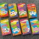 36pcs Children Cognition Cards Body Parts Animal Fruits Double Side Flashcards Montessori Baby Kids