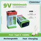 SHENFUSAI USB lithium-ion battery 9V 16800MAH rechargeable lithium-ion battery 6-year service