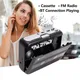 Portable Bluetooth Cassette Player FM Radio Bluetooth cassette player tape cassette Transmitter