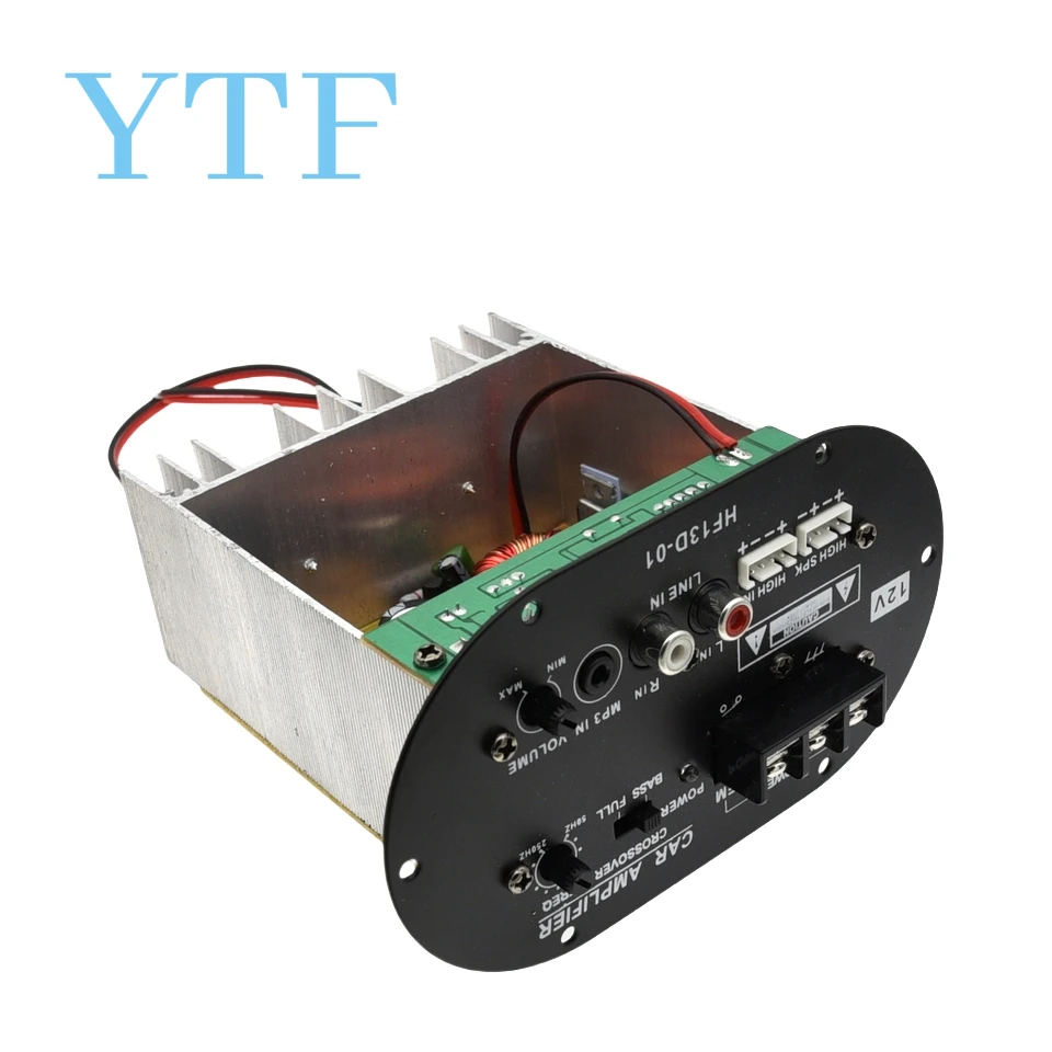 1PCS S80B 8-12 Inch Tube Core 12V Car Subwoofer 120W Tritone Pure Bass Amplifier Board For Car