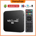 MXQPRO TV Box Android 10 Supporto Video HD 4k 2.4G/5G WiFi Bluetooth H.256 Lettore multimediale video 3D Home Theater TV Set Top Box