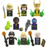 2024 TV Movie Marvel Superheroes Loki Laufeyson Mobius Kang Mini Action Figures Bricks Building