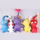 5pcs/set Pikmin Stuffed Plush Toys Flower Bud Leaf Plush Doll Cartoon Plush For Gift