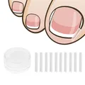 50Pcs Toenail Straightening Clip Ingrown Correction Tool Nail Treatment Elastic Patch Sticker Foot