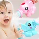 Baby Bath Toys Lovely Plastic Elephant Shape Water Spray for Baby Shower Swimming Toys Kids Gift