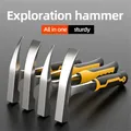 New Camping Hammer Multifunctional Hammer Professional Hand Tool High Carbon Steel Geological