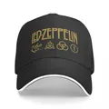 Led Zeppelins Heavy Metal Music Band berretto da Golf Stuff elegante cappello da camionista per uomo