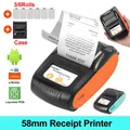 PT-210 58mm 2'' Inch Mini Portable Thermal Printer Wireless Receipt POS Maker Machine Bluetooth for