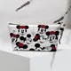 Cartoon Mickey Mouse Cosmetic Storage Bag Disney Kawaii Pattern Minnie Mouse Women Travel Makeup