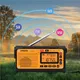 XHDATA D-608WB FM/AM/SW/NOAA Alarm Portable Crank Radio Multifunction Emergency Weather Radio