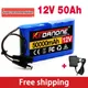 Long-lasting 12V Battery Pack - Portable Super Lithium Ion Battery with 50000mAh Capacity for CCTV