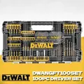 DEWALT FlexTorq Bit Set 100pc ToughCase+ System Woodworking Drill Bits Storage Set Dewalt Tool