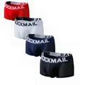 4PCS/Lot Boxer Men Mesh Breathable Boxershorts Men Underwear Shorts Panties Men Cuecas Boxer