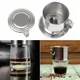 Vietnam Style Stainless Steel Coffee Drip Filter Maker Pot Infuse Cup Portable Home Office Travel