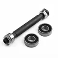 1 Set Mountain Bike Bike Hub Front And Rear Axle 108 To 145mm Hollow Axle Cycling Supplies Mountain