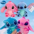 Disney Cartoon Lilo & Stitch Plush Dolls Anime Blue Pink Stitch Plush 20cm Stuffed Kawaii Toys for