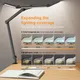Led Desk Lamp with Clamp Architect Desk Lamp for Home Office with Atmosphere Lighting 24W Ultra
