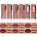 2 Pieces of Lip Gloss Lipliner Combination Set Not Easy to Touch Cup Matte Lip Gloss Set