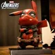 New Deadpool Avengers Figure Model Ornament Statue Kawaii Cos Doll Q Version Marvel Figure