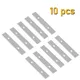 10Pcs/Set Floor Tile Shovel Scraper Blade Replacement Sharp Refined Remove Stains Silver 100*18mm