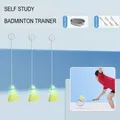 1 Set Self Study Badminton Trainer Professional Stretch Badminton Rebound Training Tool Single