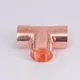 1/4" 3/8" 1/2" 5/8" 8 10 12 15 16mm ID 99.9% Copper End Feed Solder Tee 3 Ways Plumbing Fitting