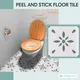 1pc/10pcs Floor Tile Sticker Self Adhesive Floor Sticker Vinyl Non-slip Floor Tile Sticker Wall