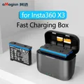 For Insta360 X3 Battery Fast Charging Box Portable Battery Storage Box for Insta 360 X3 Battery