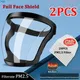 Full Face Shield Transparent Safety Mask with Filthers Oil-splash Proof Eye Facial Anti-fog Head