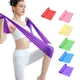 Yoga Pilates Stretch Resistance Band Exercise Fitness Band Training Elastic Exercise Fitness Rubber