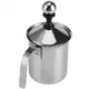 Manual Milk Frother 400/800ml Milk Creamer Stainless Steel Coffee Milk Frother for Cofffee Milk Jugs