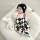 3-18M Baby Romper Cartoon Geometric 100% Cotton Long Sleeve One Piece Toddler Baby Boys Girl