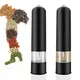 Spice Grinder Electric Automatic Pepper Salt Mill With LED Light For Cooking Restaurants Seasoning