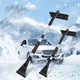 Car Multifunctional Snow Shovel Rotatable Telescopic Snow Remover Cleaning De-icing Shovel Snow