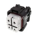 1 Set 4 Pin Automotive Gasoline Pump Plug Socket Starter Electric Fuel Pump Connector For Toyota