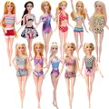 Swimsuit 1/6 Beach Cute Bikini Suit Fashion Clothes Accessories Girls Toys Suitable for Barbie Bjd