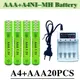 100% New 3800mAh AAA Alkaline Battery AAA Rechargeable Battery for Remote Control Toy Batery Smoke