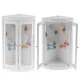 1set Miniature 1:12 Dollhouse Miniature Furniture Simulation White Bathroom Shower Room New 1/12 for