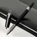 Luxury MB Black Resin Crystal Star Rollerball Pen Blance Ballpoint Pen Office School Writing