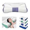 Cervical Memory Foam Pillow Ergonomic Goose Down Pillow Sleep Enhancing Cervical Support Comfort