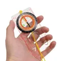 Orienteering Compass Hiking Compass Professional Portable Magnifying Compass Ruler Advanced Scout