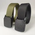 2.5CM Metal-free Nylon Training Belt Outdoor Military Training Canvas Belt Wear-resistant Comfort