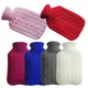 2L Large Knitted Hot Water Bag Cover Warm Explosion-Proof Cold-Proof Heat Preservation Hot Water