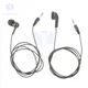 3.5mm Headphone Jack Single Side Earphone Ear Buds for One Ear Stereo to Mono In-Ear Single Earbud