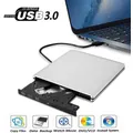 Portable Optical Drive Ultra Slim USB3.0 DVD Rewriter Burner External DVD Drive CD+/-RW DVD+/-RW