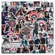 10/30/50pcs Disney The Falcon and the Winter Soldier Stickers for Laptop Phone Case Travel Case