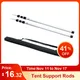 2 PCS 230/250cm Thicken Aluminum Alloy Tent Pole Adjustable Tent Support Rods Beach Shelter Pole