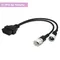 Moto 3PIN + 4PIN Adattatore OBD per Yamaha 3Pin 4pin a OBD2 Codice di guasto Scanner Cavo