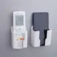 Universal Air Conditioner Remote Control Organizer Wall Mounted Mobile Phone Holder Wall Charging